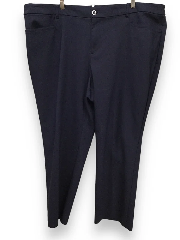 Pants Chinos & Khakis By Cj Banks In Navy, Size: 1x