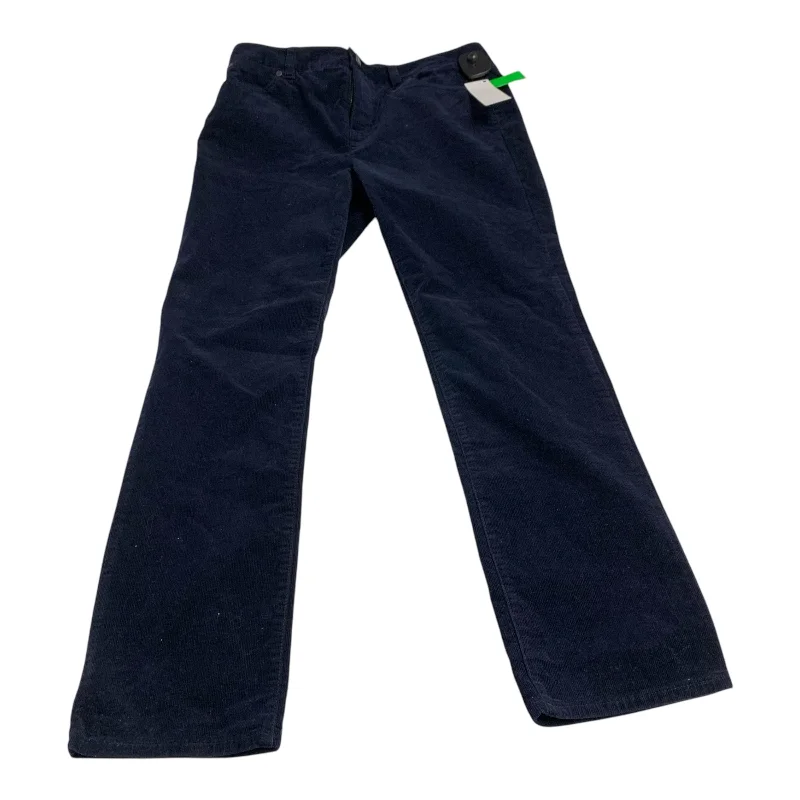 Pants Corduroy By Talbots In Navy, Size: 8p