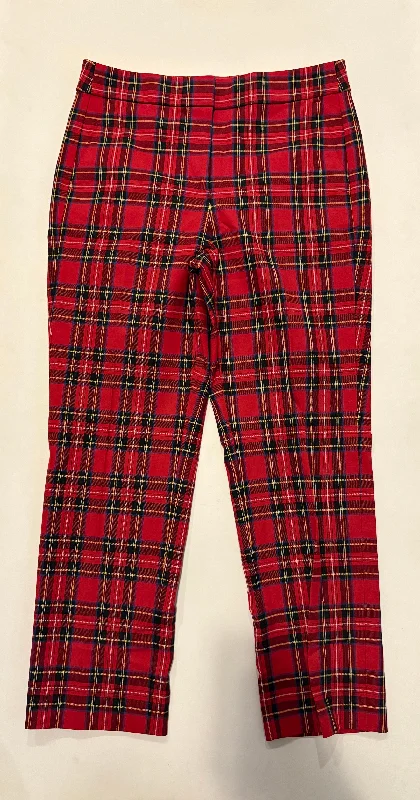 Pants Dress By J. Crew In Plaid Pattern, Size: 6