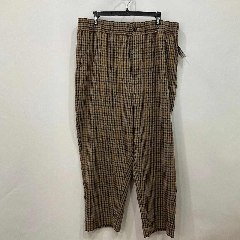 Pants Other By Madewell In Plaid Pattern, Size: Xl