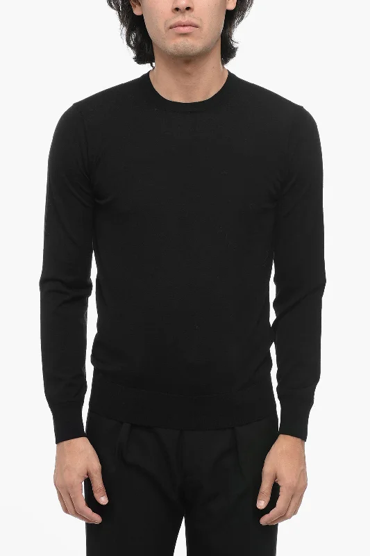 Armani GIORGIO Crew Neck Virgin Wool Sweater