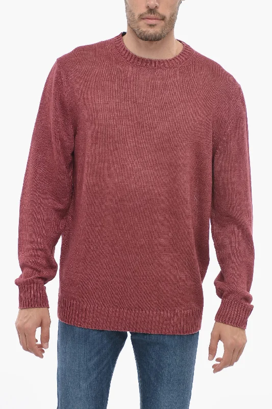 Corneliani ID Linen Crewneck Sweater