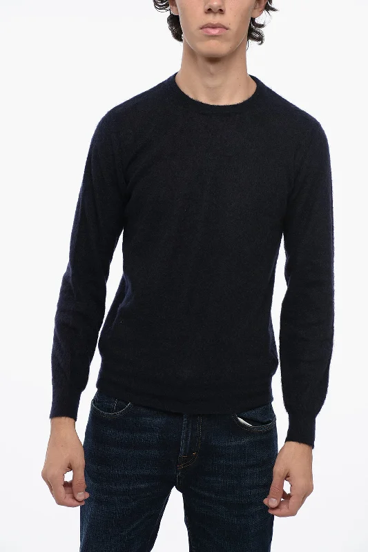 Roberto Collina Crew Neck Mohair Blend Sweater