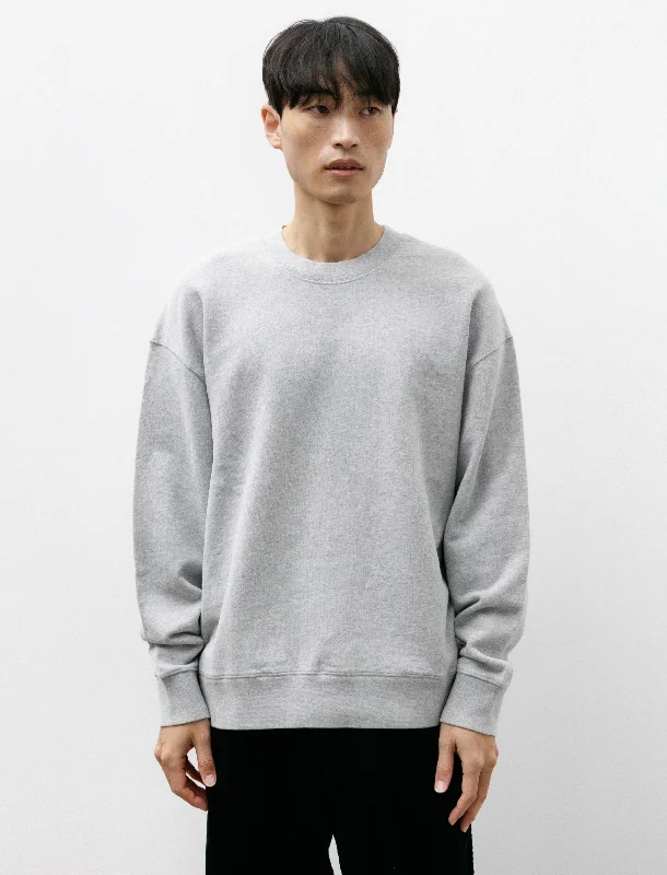 Oversized Sweatshirt Light Grey Mélange