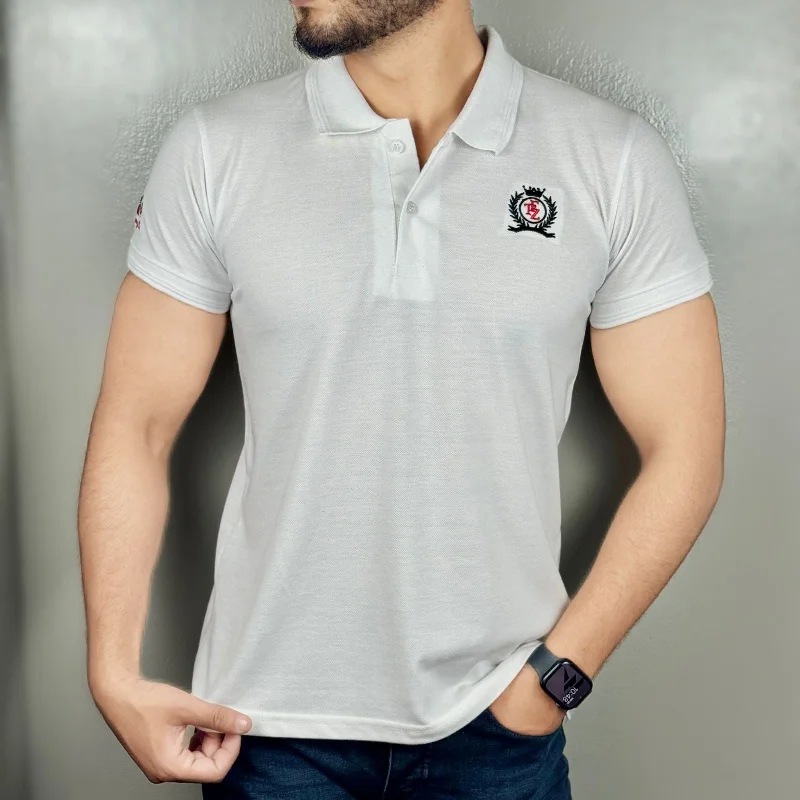 CLASSIC  POLO'S SHIRT WITH STYLISH EMBROIDERY T-SHIRT FT