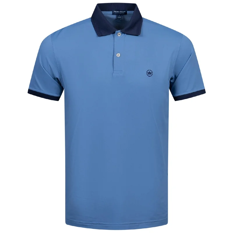 Forte Performance Mesh Polo Brook Blue - AW24