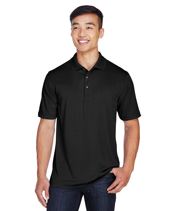 M345 - Harriton Mens Advantage Snag Protection Plus IL Snap Placket Polo Shirt