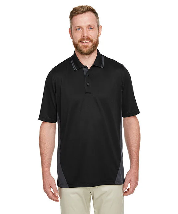 M386 - Harriton Mens Flash Snag Protection Plus IL Colorblock Polo Shirt