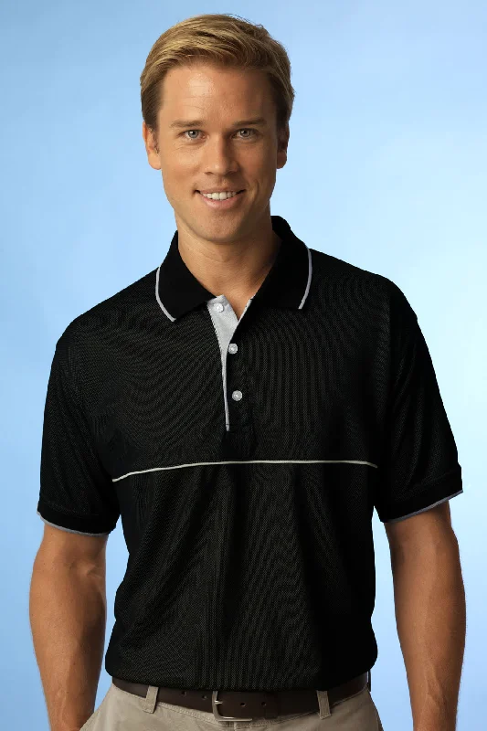 Vansport Double-Knit Piped Tech Polo