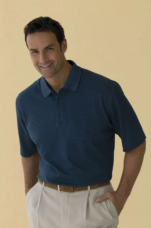 Micropima Birdseye Stripe Polo