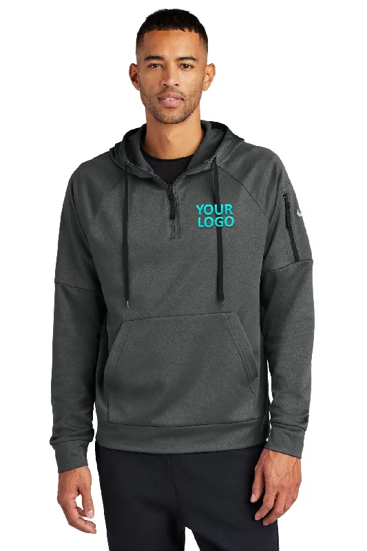 Nike Therma-FIT Pocket Fleece Custom Hoodies, Anthracite