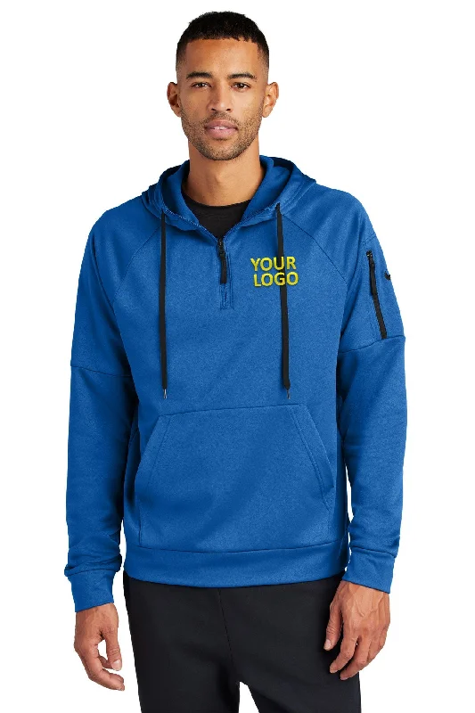 Nike Therma-FIT Pocket Fleece Custom Hoodies, Game Royal