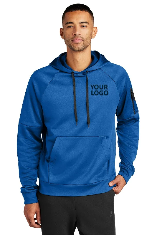 Nike Therma-FIT Pocket Pullover Branded Hoodies, Game Royal