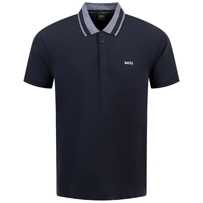 Paddy 1 Cotton Polo Dark Blue - W24