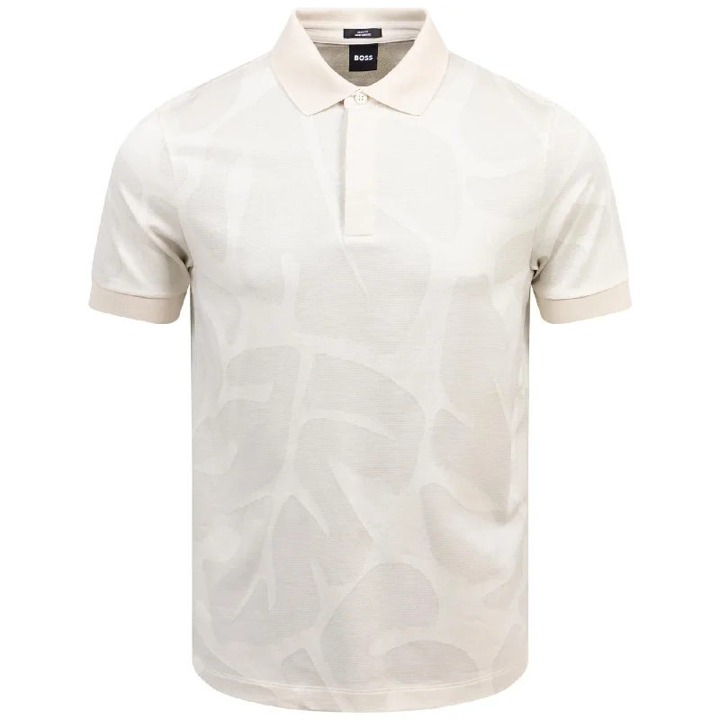 Penrose 108 Slim Fit Cotton Polo Open White - SU24