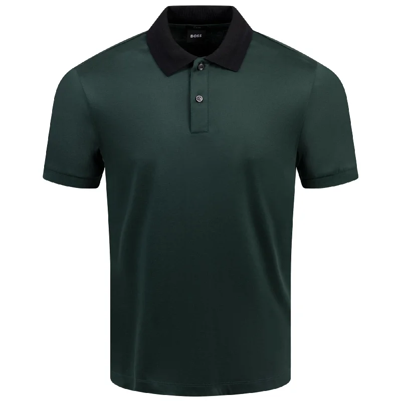 Phillipson 117 Cotton Polo Open Green - W24