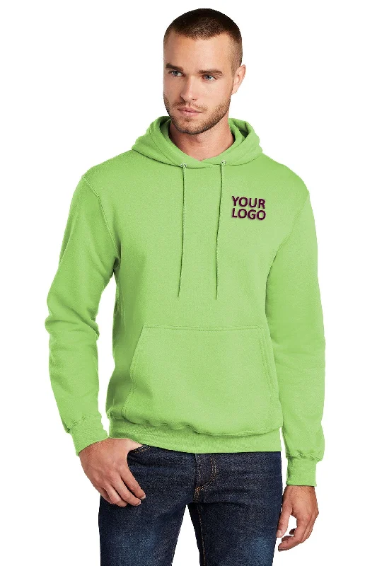 Port & Company Core Fleece Custom Hoodies, Lime