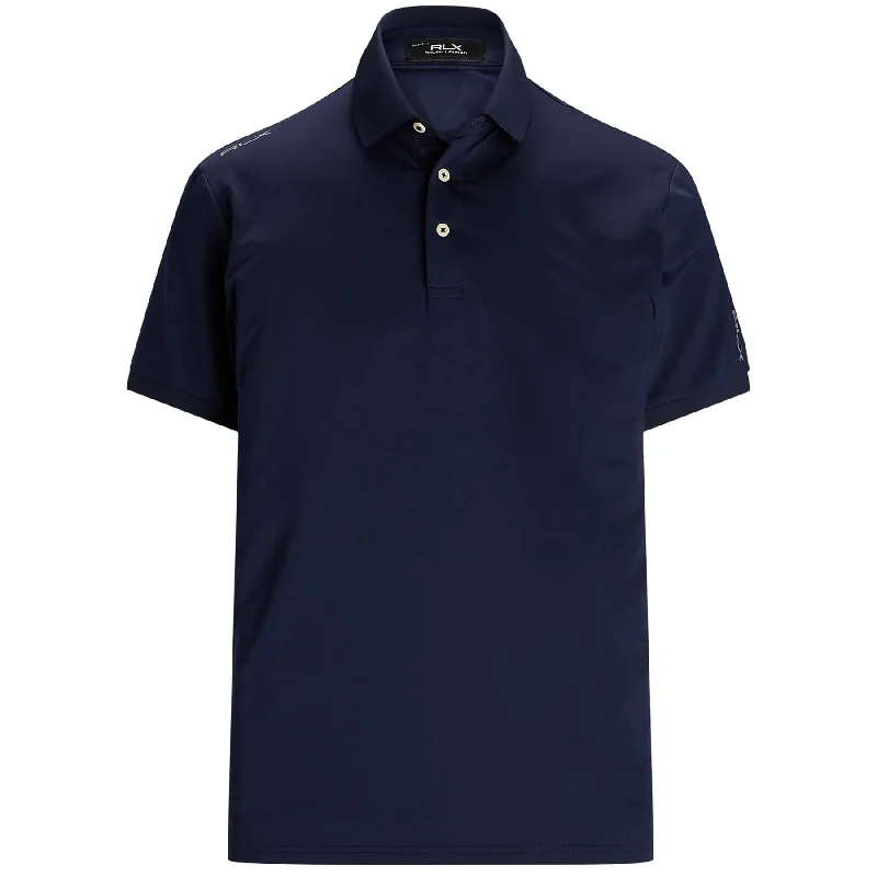 RLX Tailored Fit Airflow Jersey Polo Refined Navy - 2024