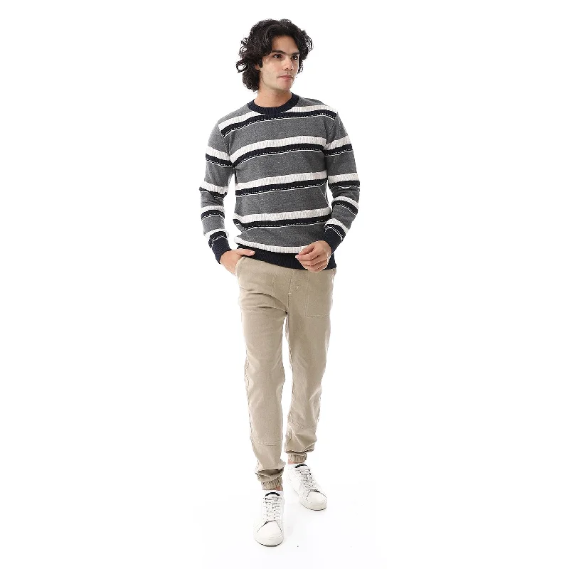 Wide_Stripes_Slip_On_Pullover_-_Grey,_Off_White_&_Navy_Blue